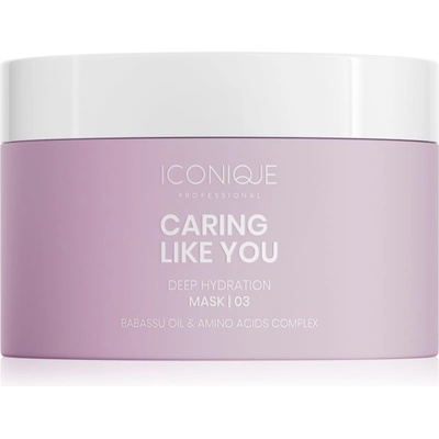Iconique CARING LIKE YOU Deep Hydration хидратираща в дълбочина маска за суха и увредена коса 200ml