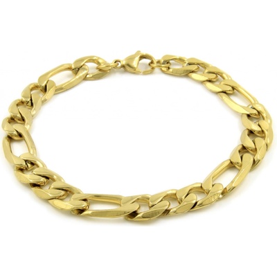 BRUNOshop.cz Náramek FIGARO GOLD S2611 21 cm