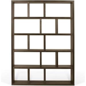 TemaHome Кафява библиотека от декор от орех 150x198 cm Berlin - TemaHome (9500.318634)