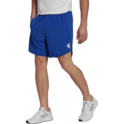 adidas pánské šortky Performance D4T short Tmavě červená Červená Bílá