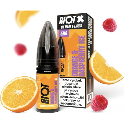 Riot X Salt Orange & Raspberry Ice 10 ml 5 mg