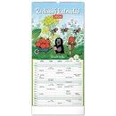 Kalendáre Rodinný plánovací Krteček nástěnný 2024