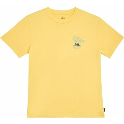 Rip Curl Plain S/S Tee Boy Retro Yellow