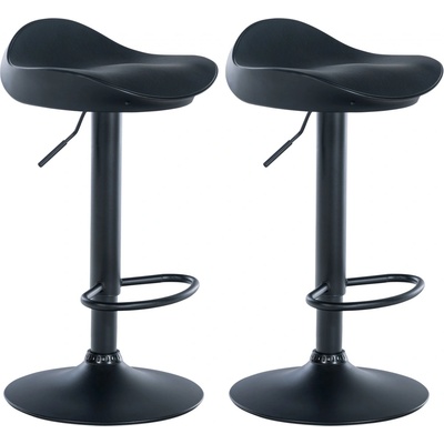 Design-Shop Alisson koženka Černá / černá 2 ks