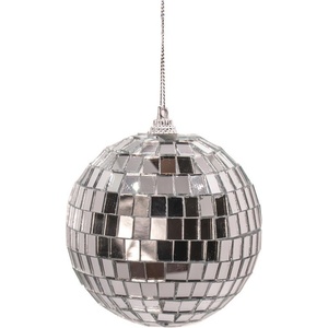 Sass & Belle Пластмасова Коледна украса 8 cm Mirror Ball - Sass & Belle (LINXM306)