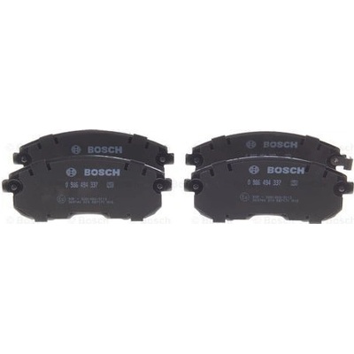BOSCH Sada brzdových platničiek kotúčovej brzdy 0986494337