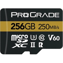 ProGrade Digital Gold V60 256 GB microSDXC UHS-II PGMSD256GBPNA