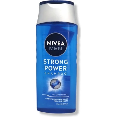 Nivea шампоан за коса, Мъжки, Strong Power, 250мл