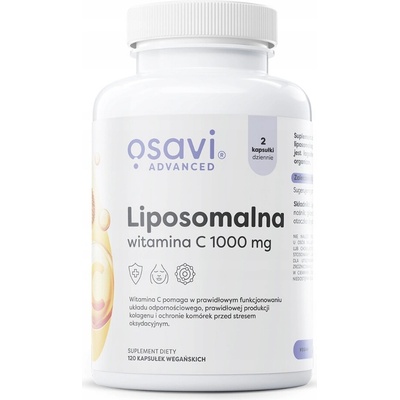 Osavi Liposomal Vitamin C 1000 mg 120 rostlinných kapsúl
