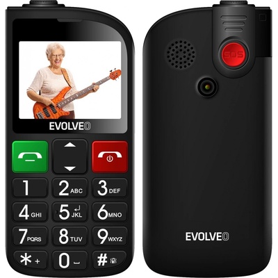 EVOLVEO EasyPhone FL Black