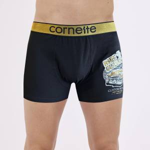 Cornette Мъжки боксерки Cornette Tattoo многоцветни (280/239) Cornette | Cheren Mnogotsveten | МЪЖЕ | L