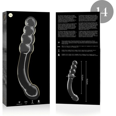 Nebula Series by Ibiza Стъклено дилдо модел 14 nebula 18.5 см