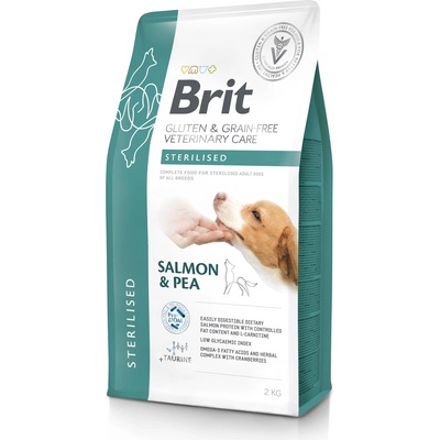 Brit veterinary Brit gf Ветеринарни диети за кучета стерилизирани 2кг
