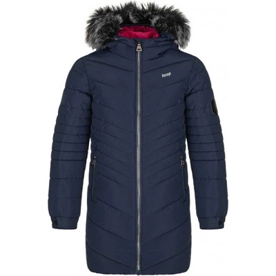 Loap OKURA dětský dívčí zimní kabát modrý