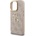CG Mobile iPhone 16 Pro GUESS 4G METAL LOGO STAND пластмасов протектор за телефон, удароустойчив, абсорбиращ ударите, РУСТИ GUHCP16LPCS4GP4P (GUHCP16LPCS4GP4P)