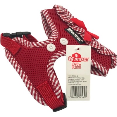 Pet Interest Gingham Piping нагръдник за куче