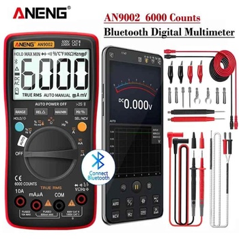ANENG Професионален мултицет ANENG AN9002 Pro с Blutooth, CAT III 600V