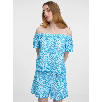 orsay Синя дамска блуза с десен ORSAY Orsay | Sin | ЖЕНИ | XS