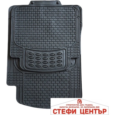 Paolo Гумени стелки универсални черни 1766 4бр (5152271)