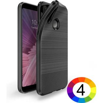 Xiaomi Redmi Note 5 Pro Dux Ducis Удароустойчив Carbon Fiber Калъф и Протектор