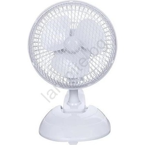 EUROLAMP Настолен вентилатор 15 w/230 v, диаметър 20 см, бял (eu0703)