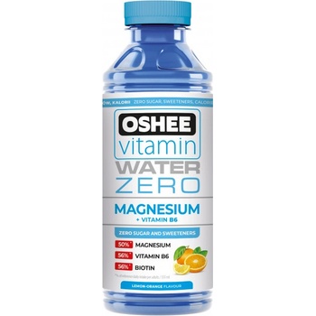 OSHEE vit voda Magnesium+B6 Zero 0,55 l