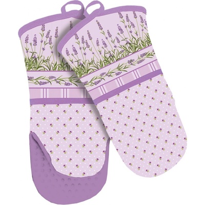 Alvarak kuchyňská chňapka Levandula so silikónovou dlaňou