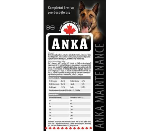 Anka Maintenance 20 kg