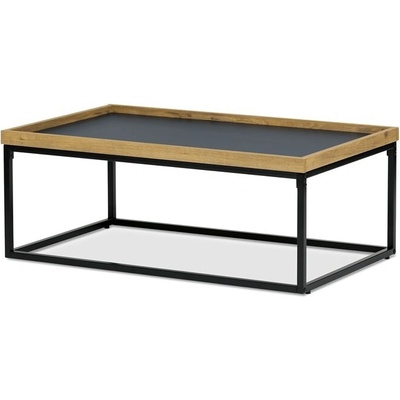 NEJBY Garlemxer II 100x60 divoký dub / čierny kov