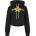 Palm angels Суичър PALM ANGELS Women's Star Pull Over Hoodie - Black Yellow