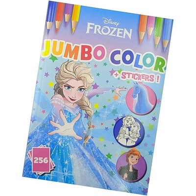 DISNEY Maxi omalovánky Jumbo Frozen