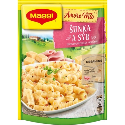 Maggi Amore Mio šunka + syr cestoviny 140 g