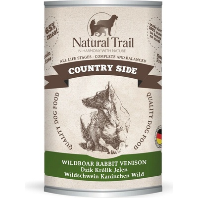 Natural Trail Country Side Kanec Králík Jelen 400 g
