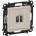 Legrand valena life 2xusb socket type a 5v 2.4a cream (753212l)