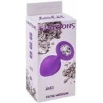  Plug-Anal Plug Emotions Cutie Medium Purple clear crystal