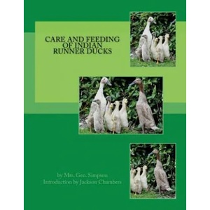 Care and Feeding of Indian Runner Ducks | Mrs Geo Simpson, Jackson Chambers (ISBN: 9781539619697)