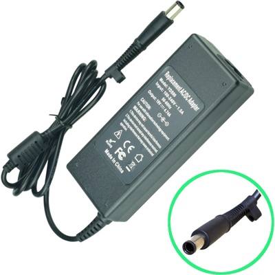 HP Заряднo за лаптоп HP, 90W/19V/4.74A, букса - 7.4mm 5.0mm (CHAR0167)