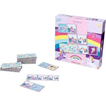 Totum Детска игра Totum -Домино, Еднорог (T071599)
