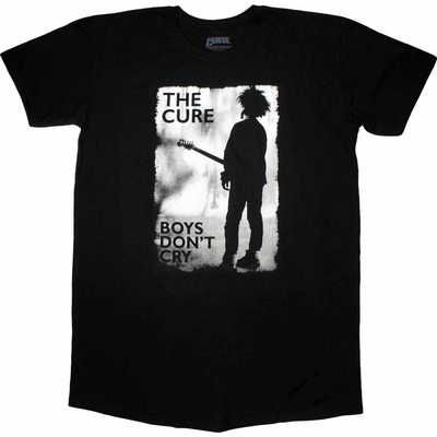 The Cure Boys Don't Cry Black & White Black Dámske Tričko