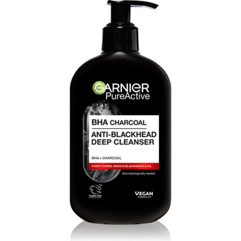Garnier Pure Active Charcoal почистващ гел против черни точки 250ml