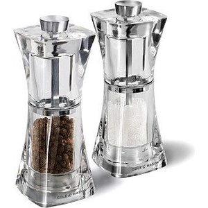 Cole & mason COLE&MASON Комплект мелнички за сол и пипер CRYSTAL - 12, 5 см (Cole-&;-Mason-H-37408P)