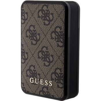Image 1 of GUESS PU 4G Power Bank 10000 mAh 18W - преносима външна батерия с USB-C порт, USB-A изход и технология за бързо зареждане (кафяв)
