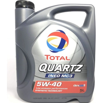 Total Quartz Ineo MC3 5W-40 5 l