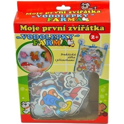 Vodolepky Moje první zvířátka oceán pěnová sada se síťkou 12ks v krabici Rock David