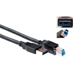 ACT USB 3.0 A мъжки към USB B мъжки 0, 5 m черен SB3016 (SB3016)