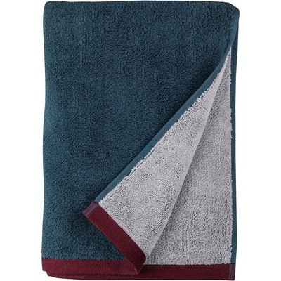 Mette Ditmer Denmark Soft ručník modrá dark šedá 50 x 90 cm
