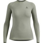 Odlo Дамско синтетично термобельо Odlo Women's BL Top Crew Neck L/S Performance Warm Eco Synthetic base layer - Shadow - размер XL (114-1855-0815)