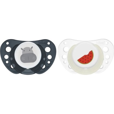 Chicco 171576 PF Air silikon dudlík 2KS Lumi modrá