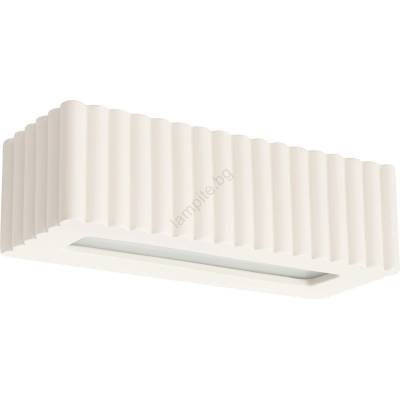 Sollux SL. 1886 - Стенно осветително тяло RIGATA 1xE27/15W/230V керамика/кремаво (SLX1566)