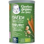 Nestle Био пшеничено-овесен снакс Nestle Gerber Organic - Морков и портокал, 35 g (12605291) - baby